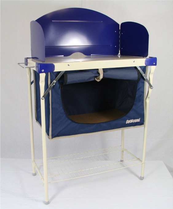 OutBound Folding Camping Kitchen with Storage Unit eBay